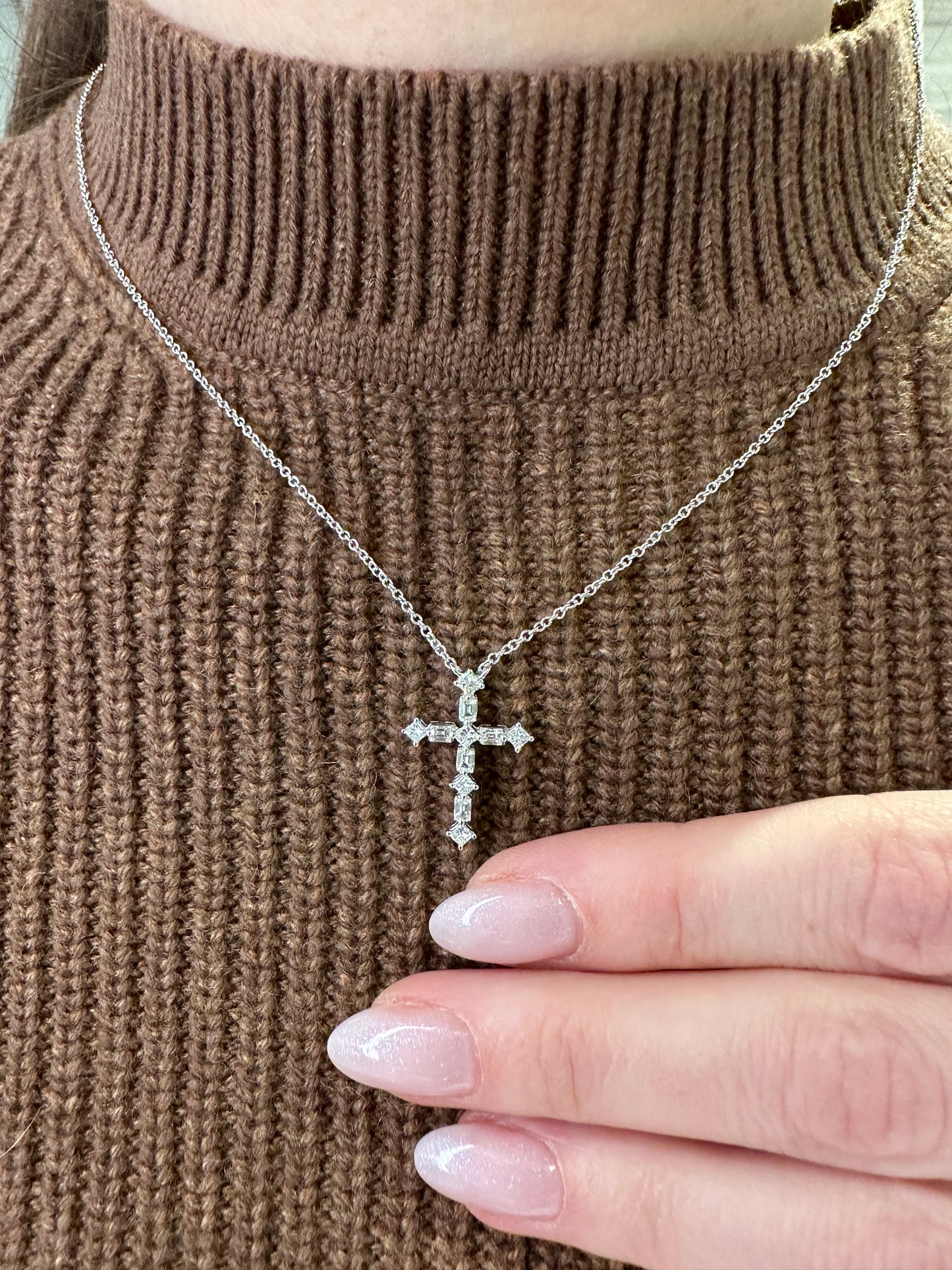 Diamond Cross Necklace