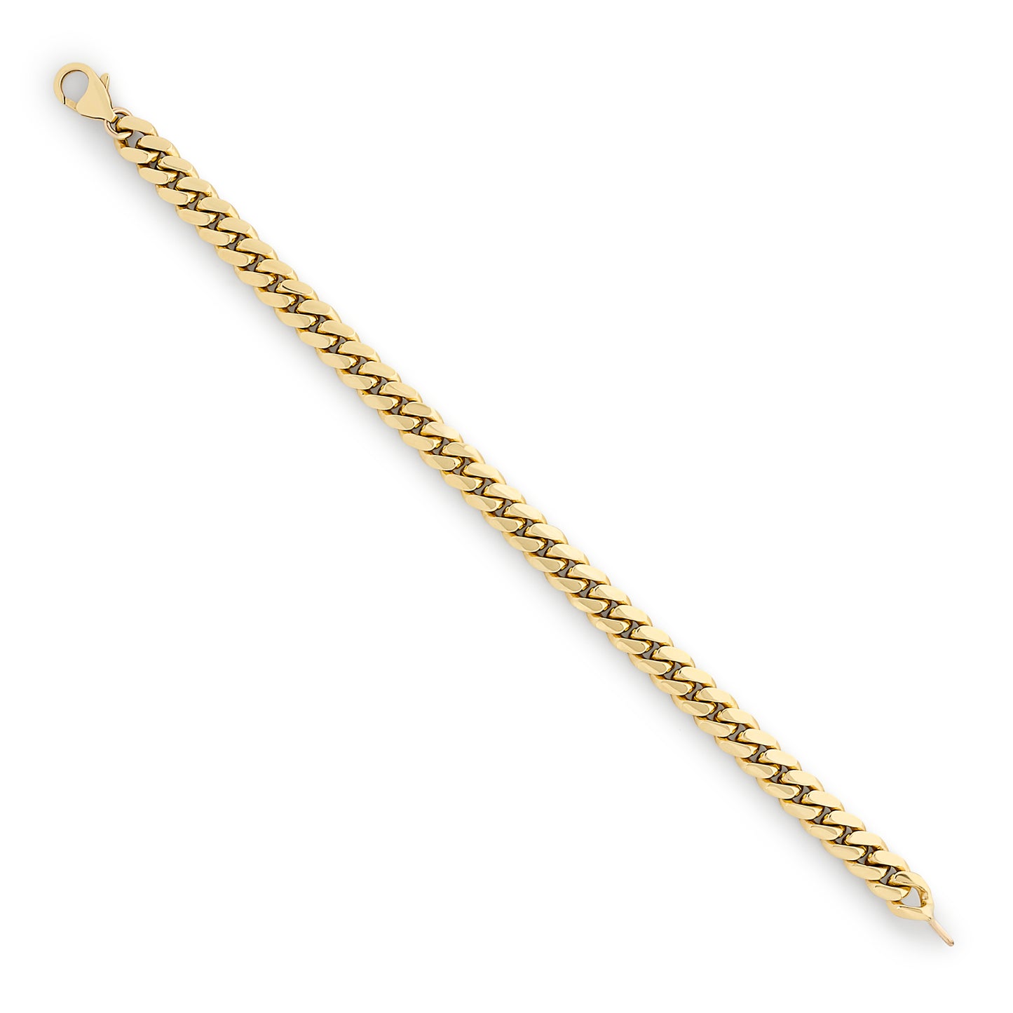 Yellow Gold Cuban Link Bracelet