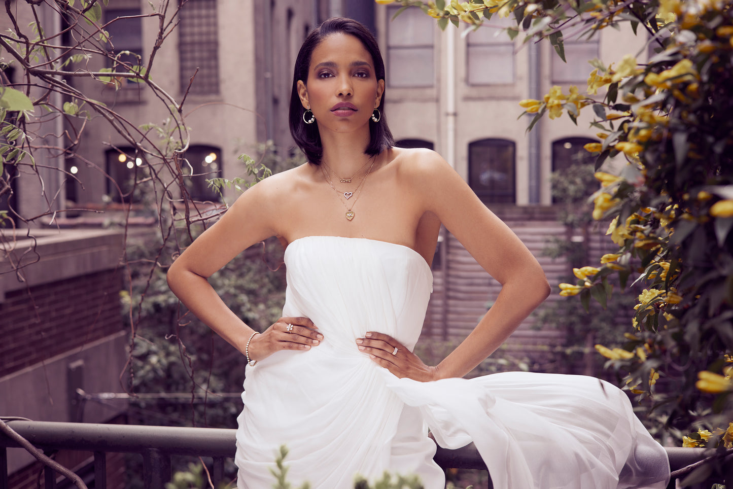 Medium Size Initial Heart Pendant