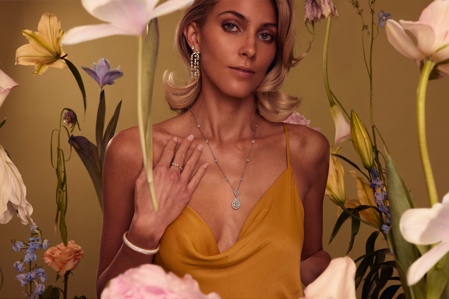 Petite Mixed Cut Diamond Band