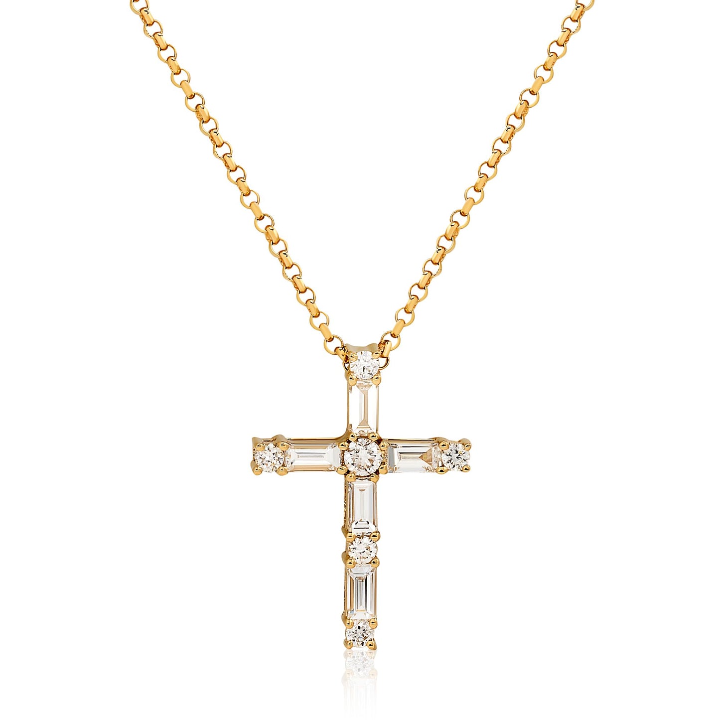 Diamond Cross Pendant
