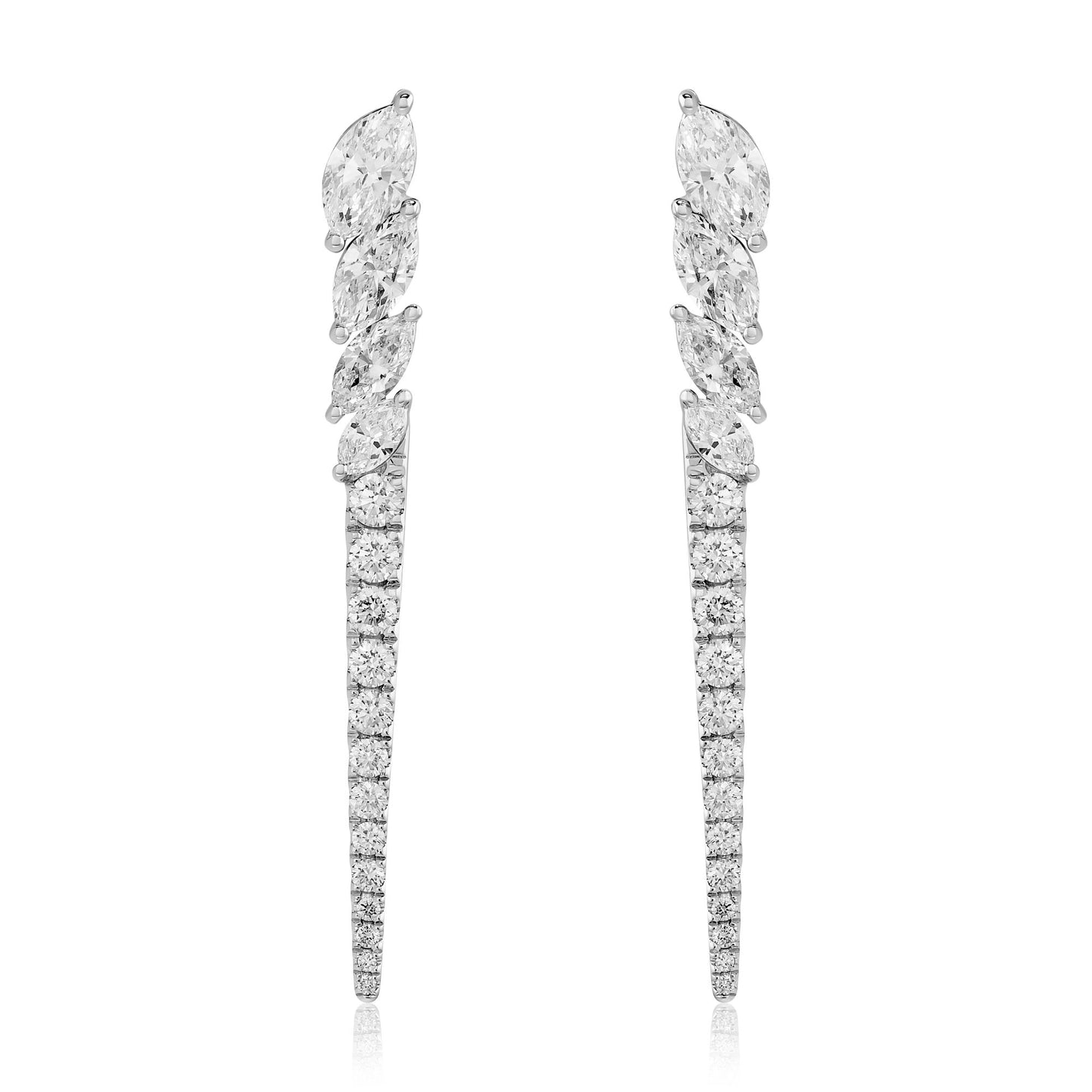 Diamond Dagger Earrings
