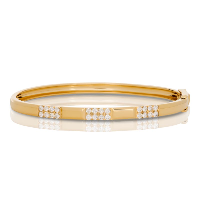 Diamond NYC Bangle Bracelet