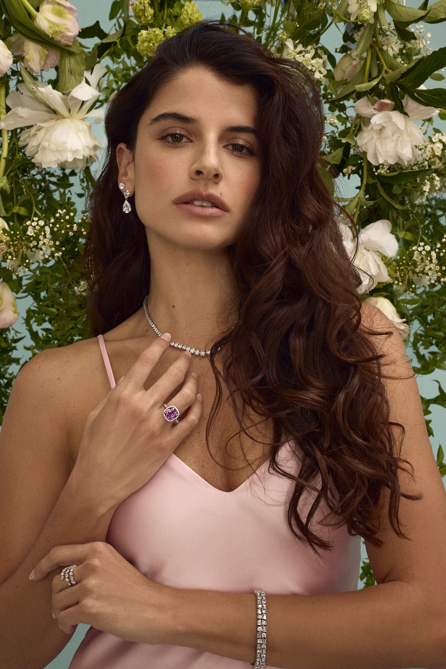 Lab Grown Diamond Riviera Necklace