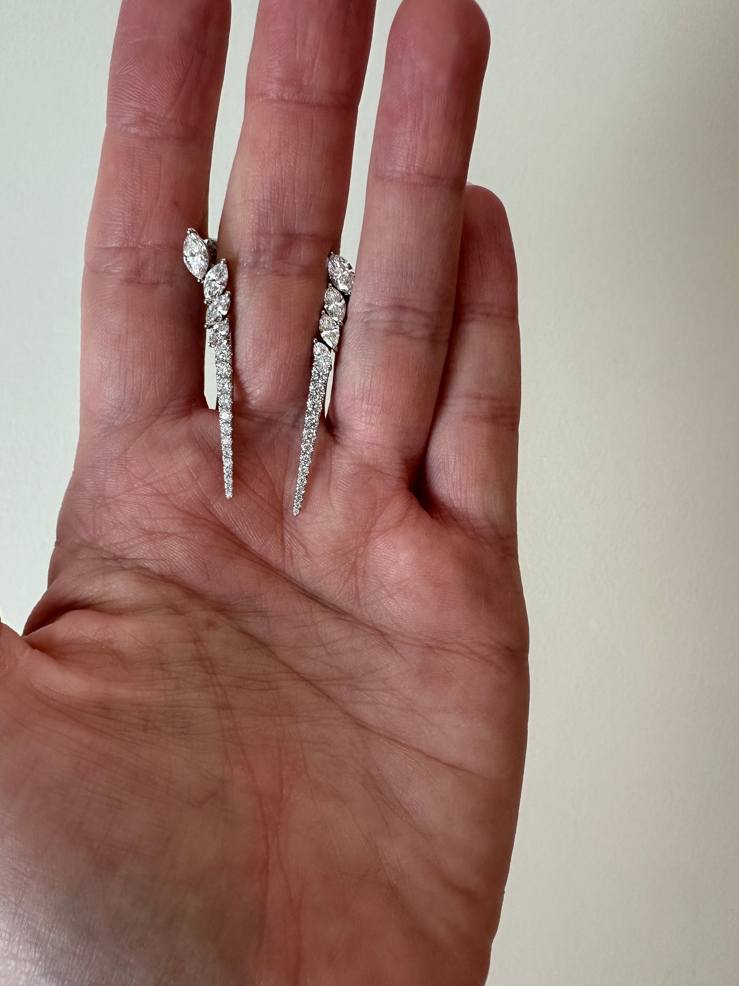 Diamond Dagger Earrings