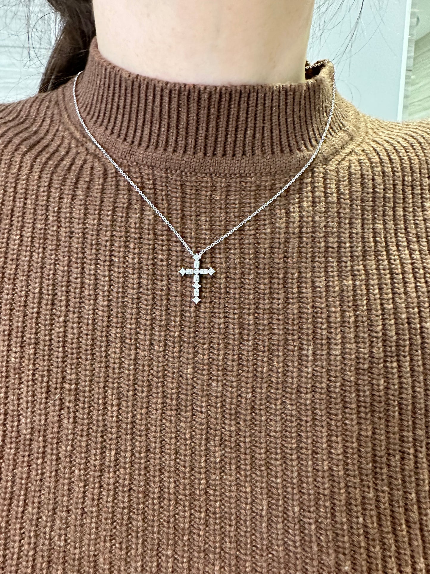 Diamond Cross Necklace