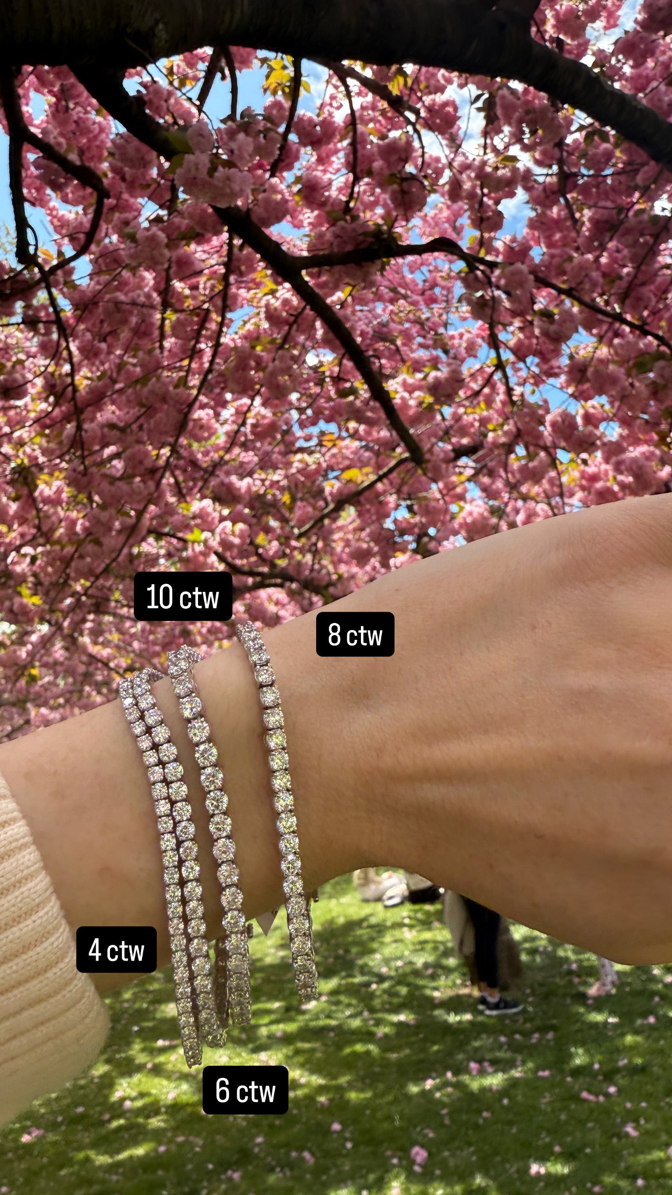 Lab Grown Diamond Classic Tennis Bracelet