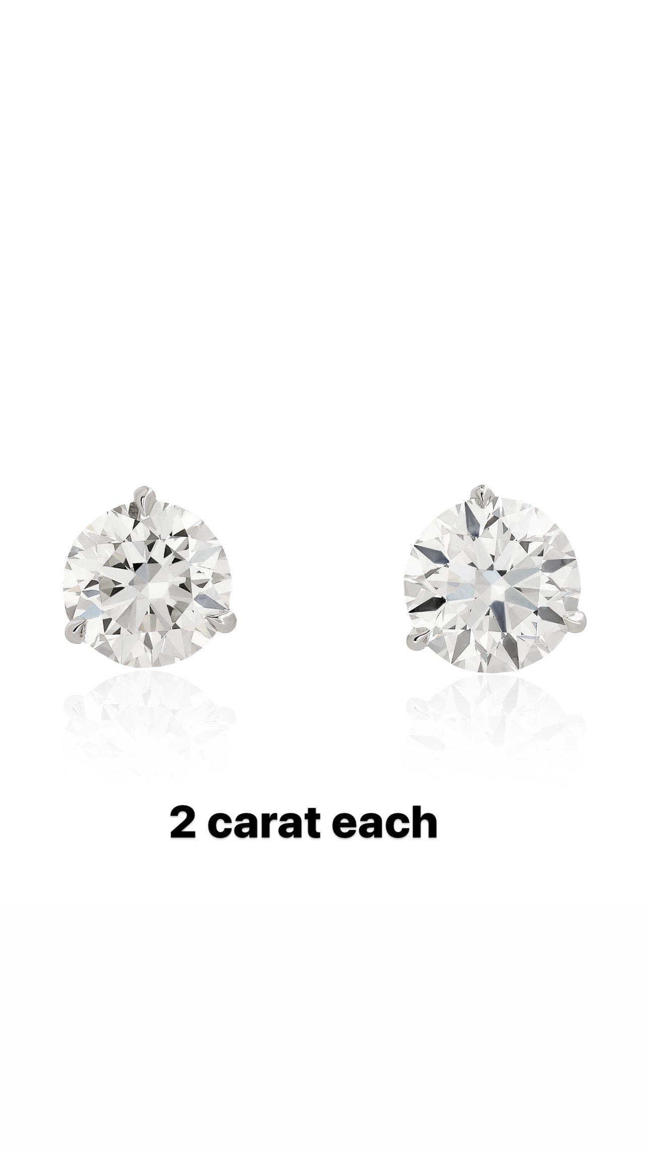 Lab Grown Diamond Studs-IGI Certified