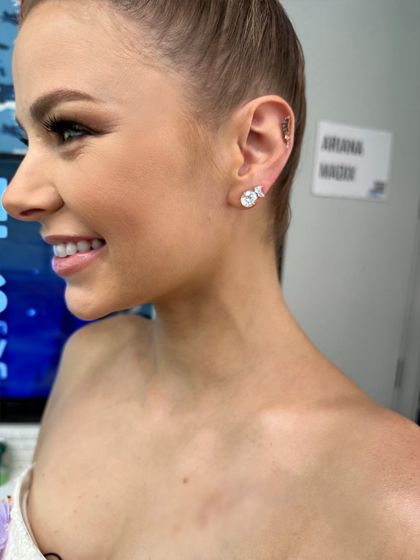 Toi Et Moi Diamond Birthstone Stud Earrings