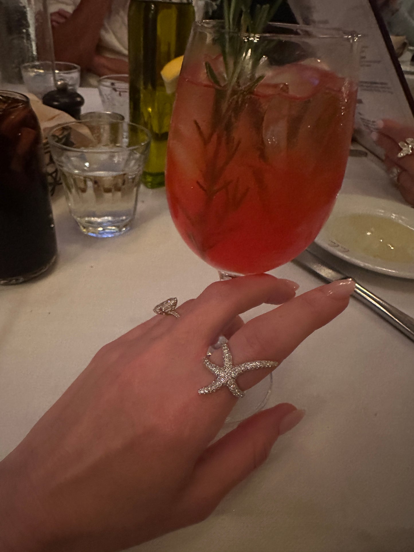 Starfish Diamond Ring