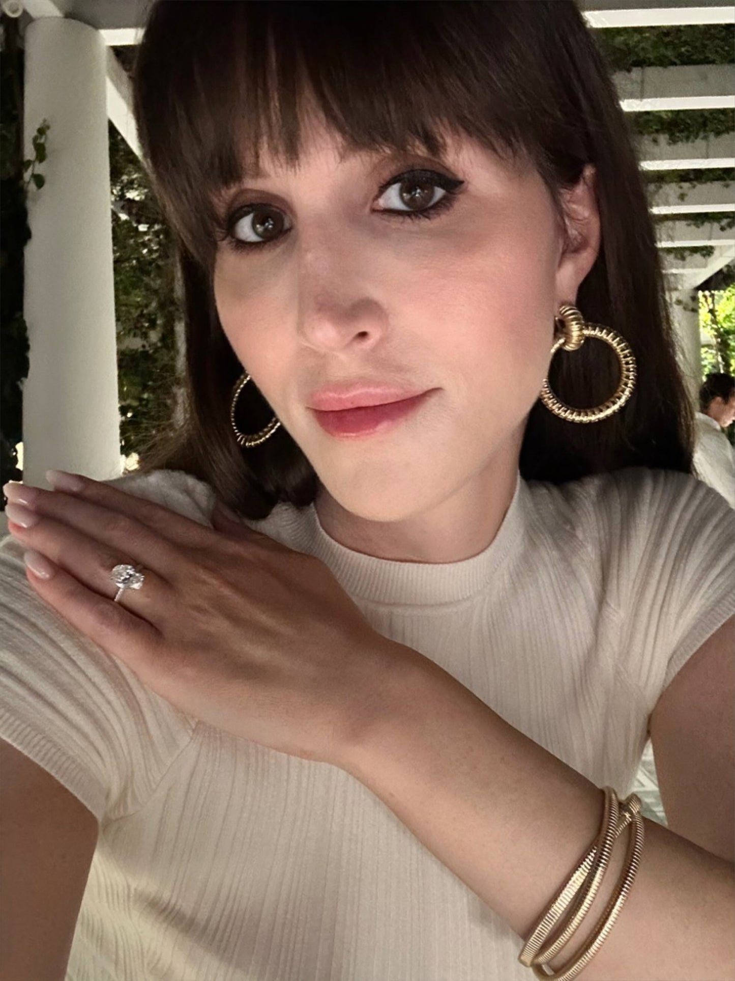 Circle Dangle Earrings