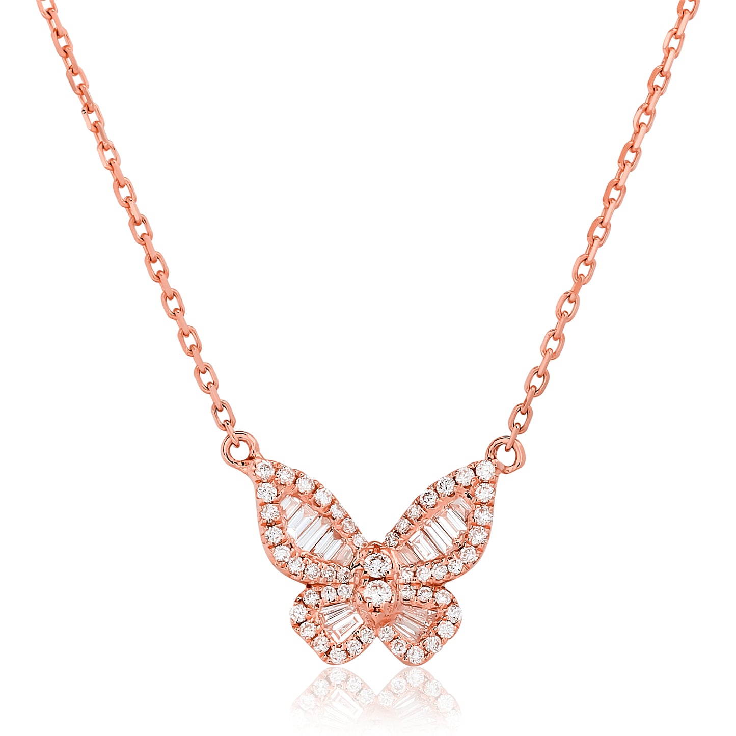 Romantic Diamond Butterfly in Size 2