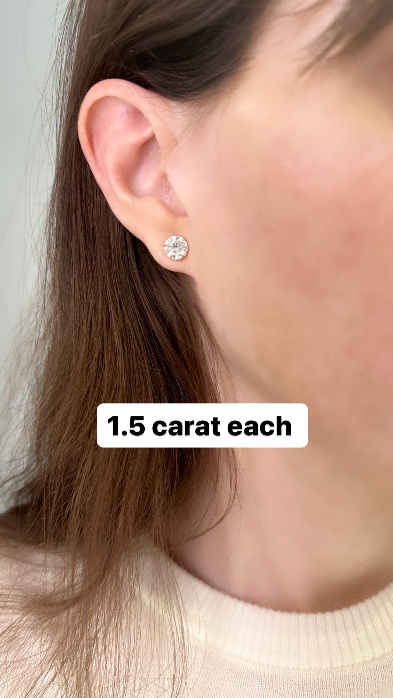 Lab Grown Diamond Studs-IGI Certified