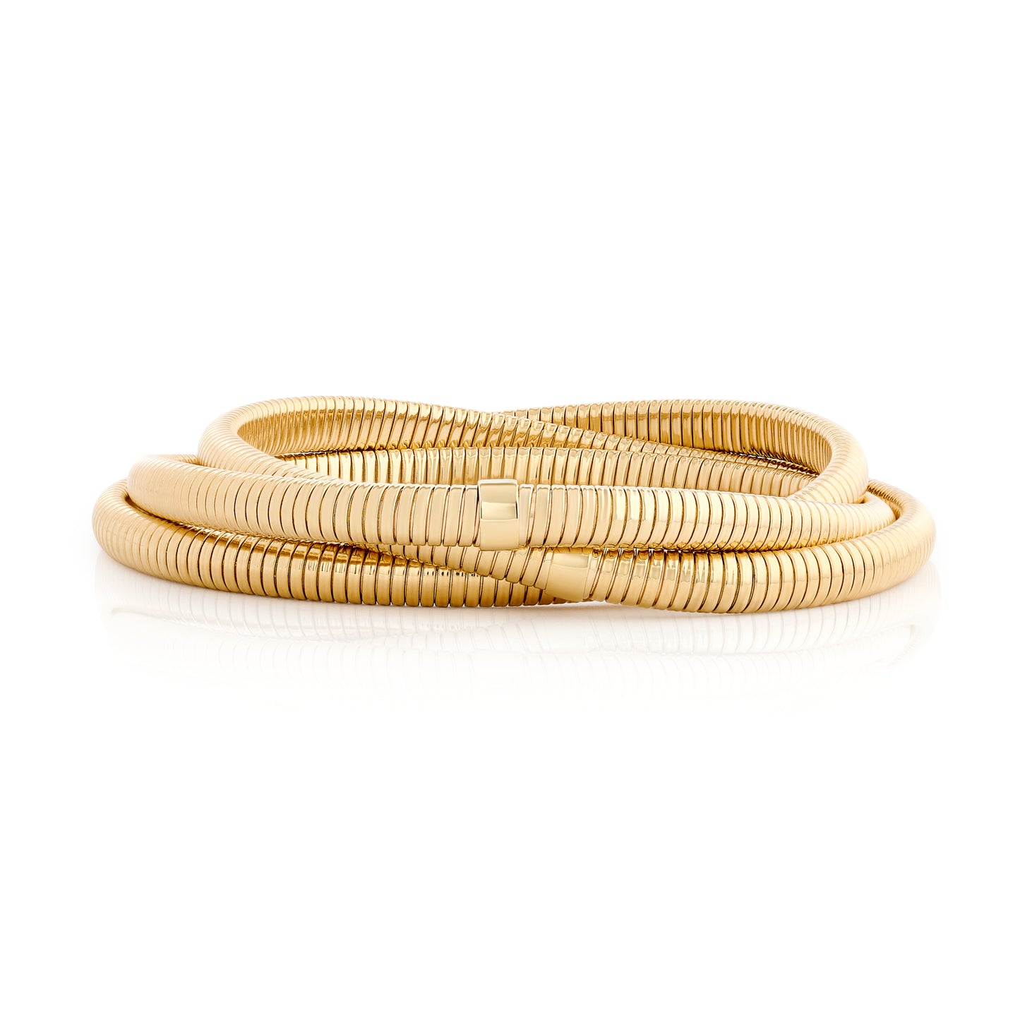 Triple Row Tubogas Bracelet