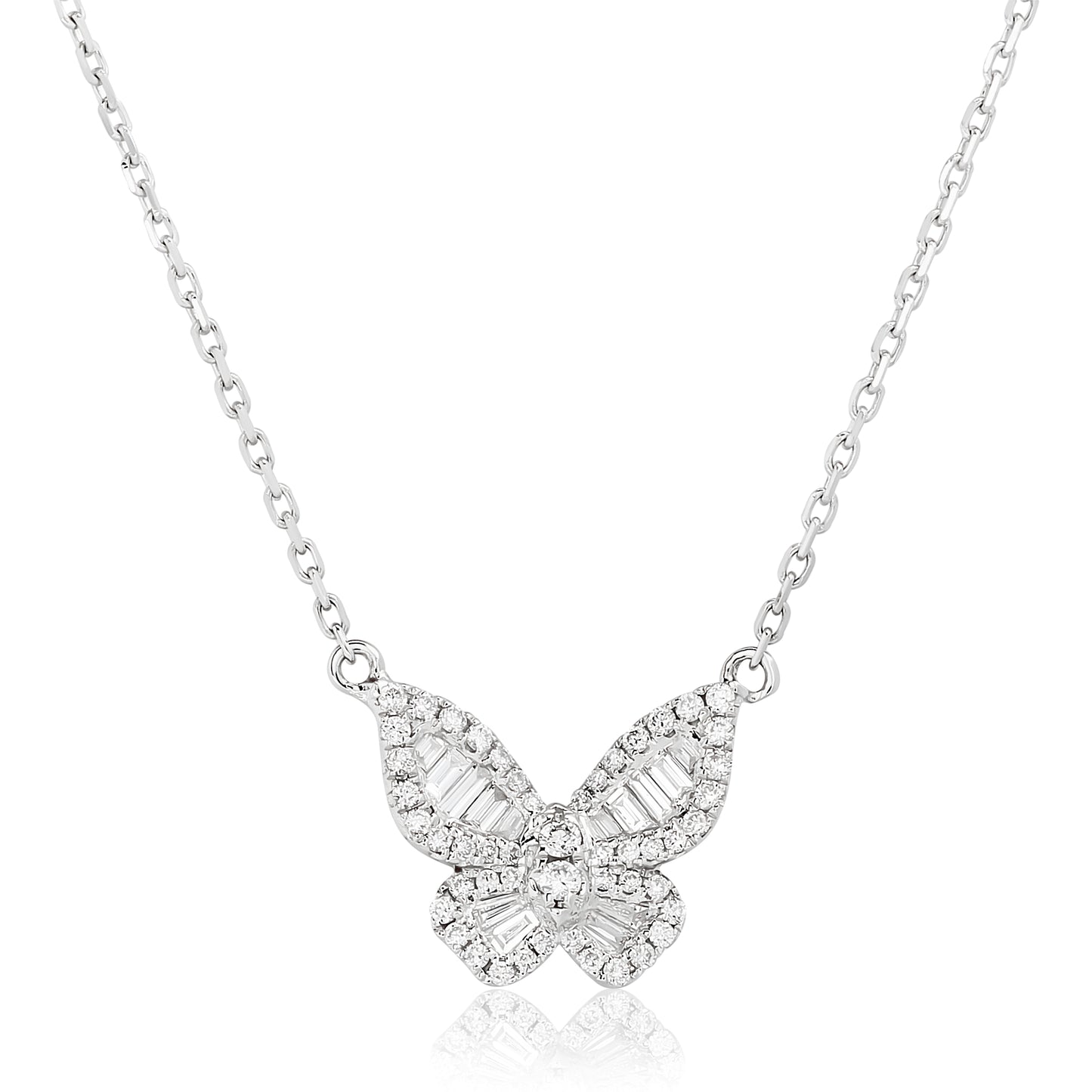 Romantic Diamond Butterfly in Size 2