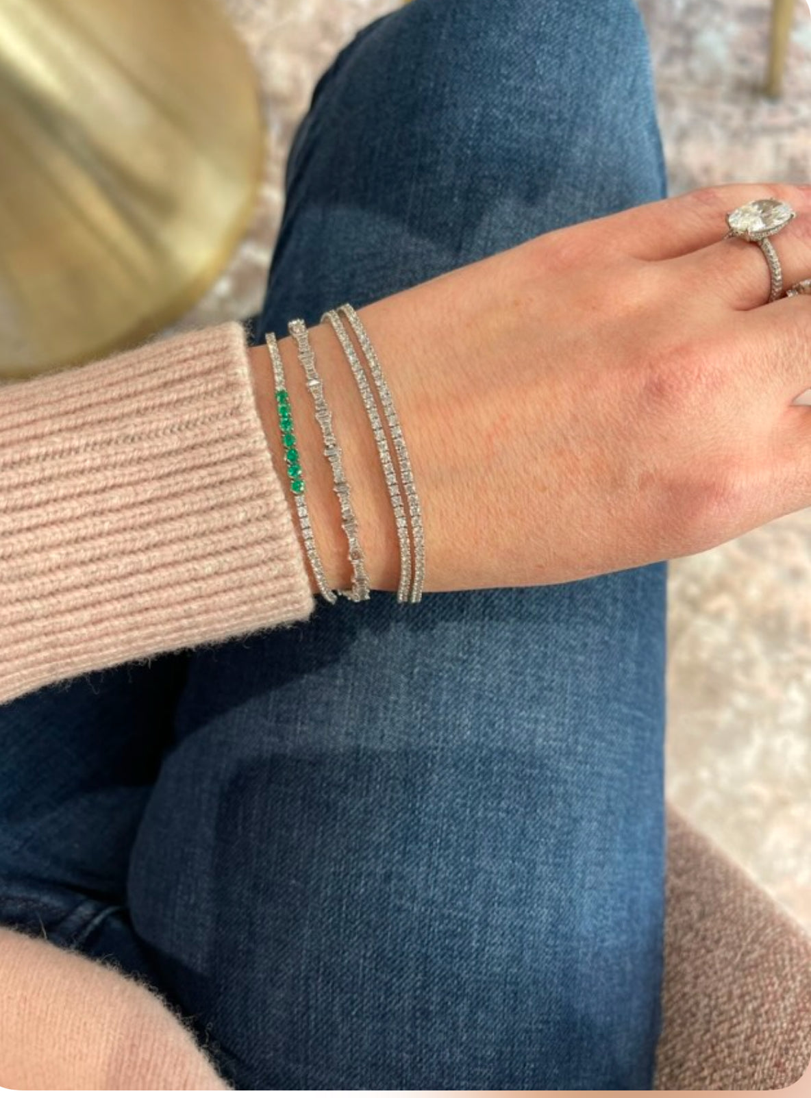 Petite Classic Diamond Tennis Bracelet