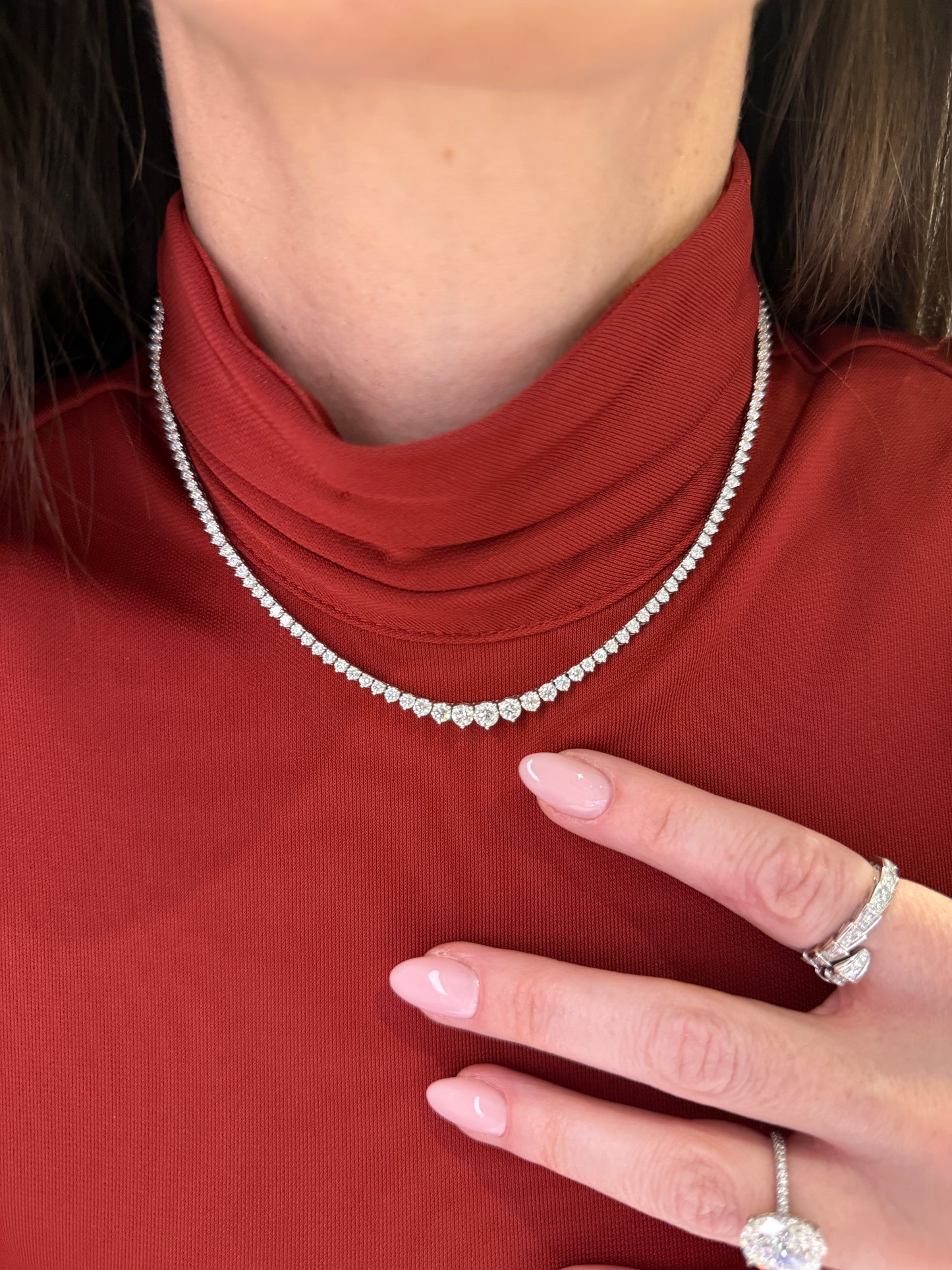 Diamond Riviera Necklace