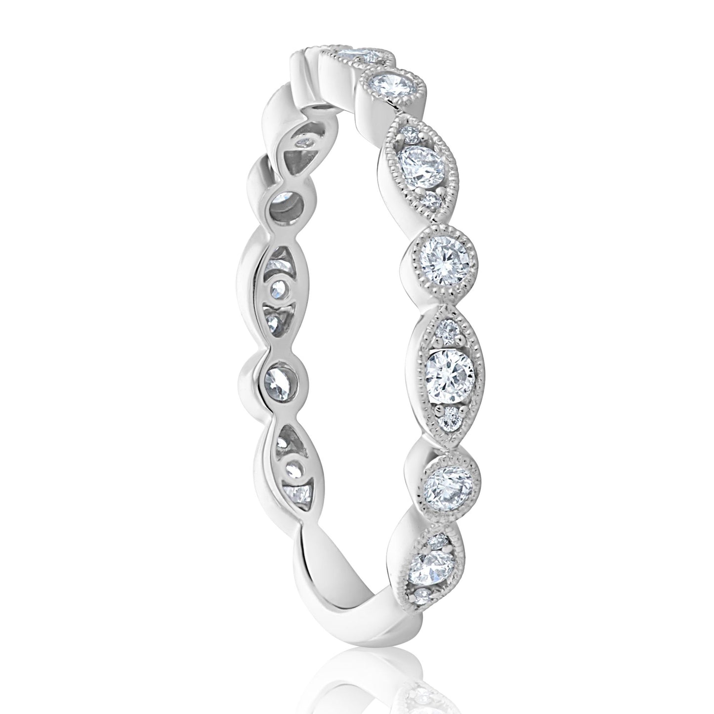Vintage Inspired Diamond Band 1