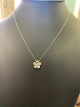 Load image into Gallery viewer, Rose Cut and Round Diamond Flower Pendant