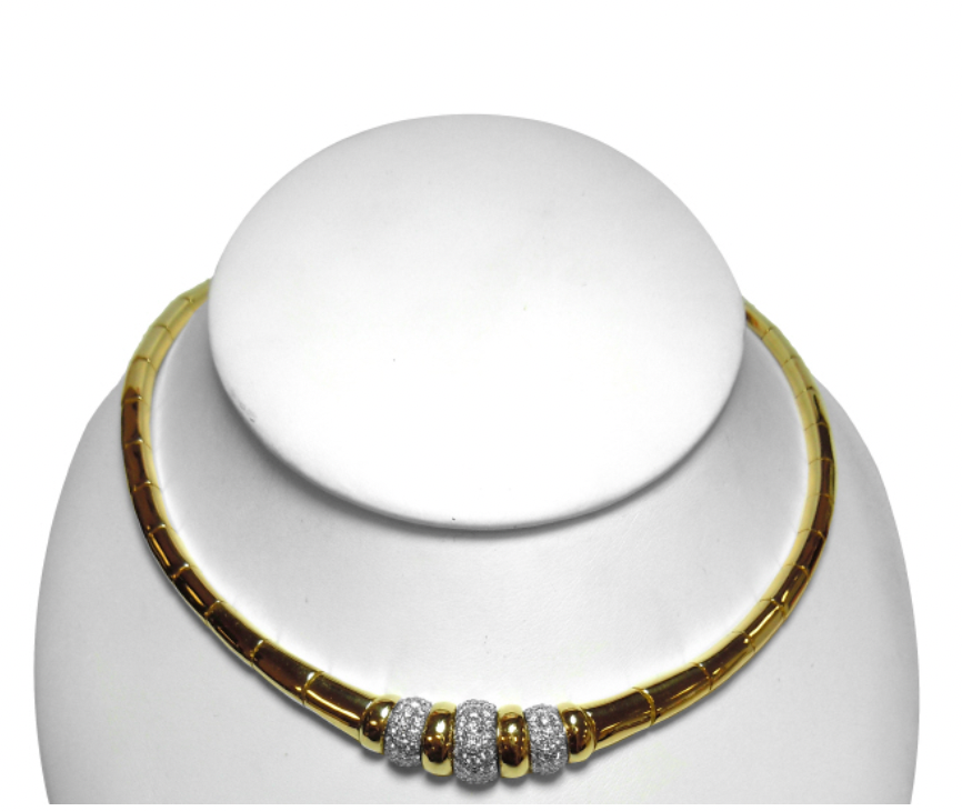 Vintage Gold and Diamond Necklace