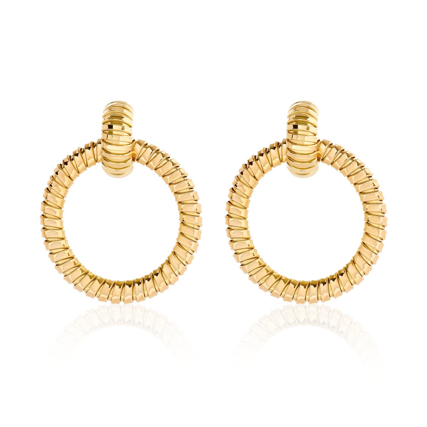 Circle Dangle Earrings