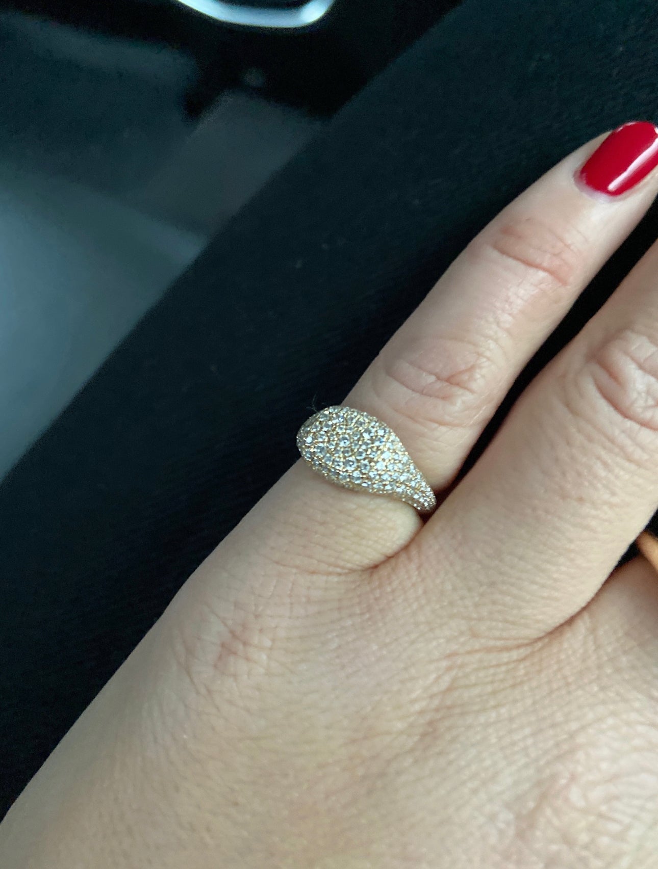 Diamond Signet Ring