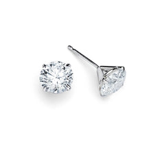 Load image into Gallery viewer, Classic Diamond Stud Earrings - Two