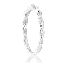 Load image into Gallery viewer, Diamond Twist Band - White 2