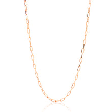 Load image into Gallery viewer, Gold Flat Chain Necklace