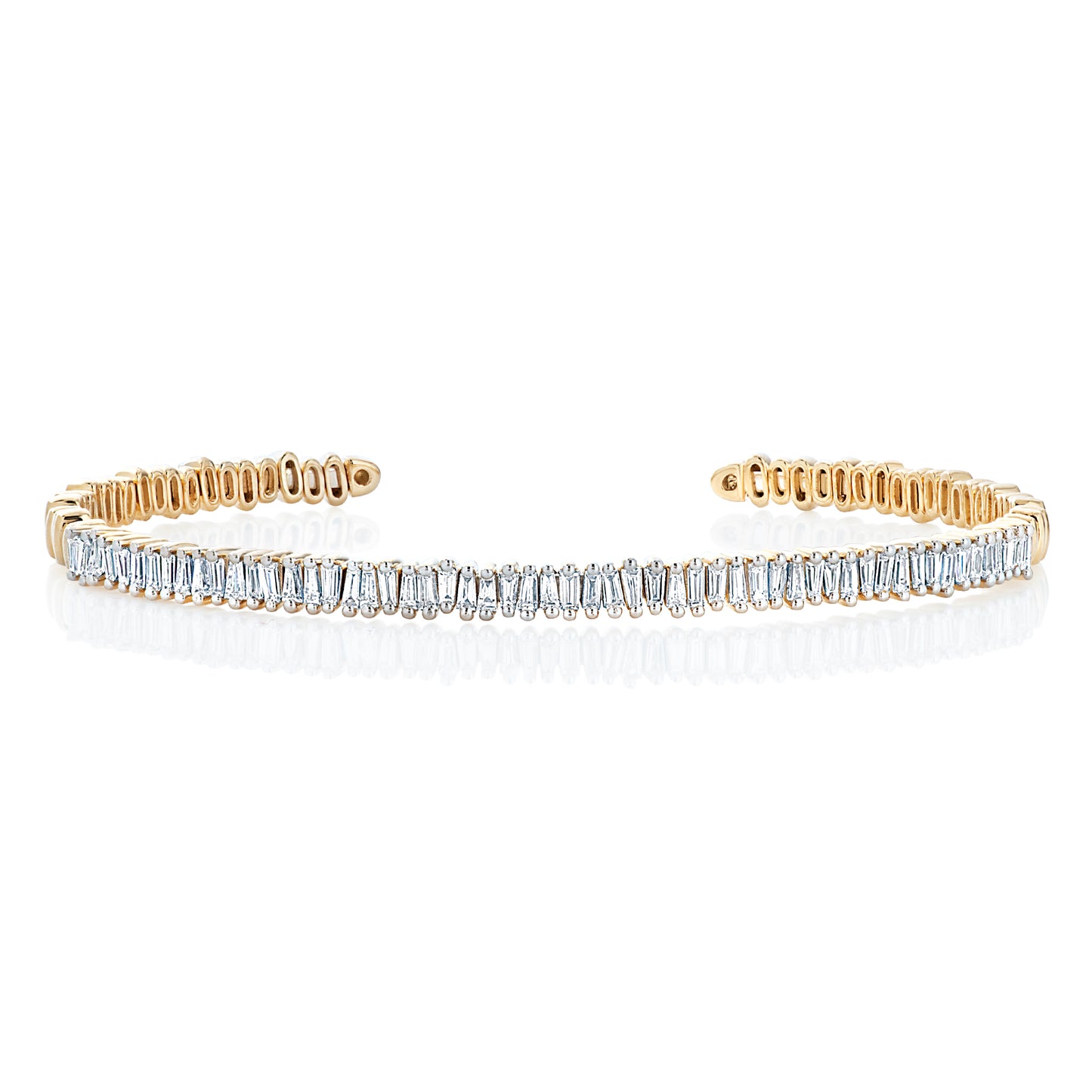 Diamond Baguette Flex Bracelet
