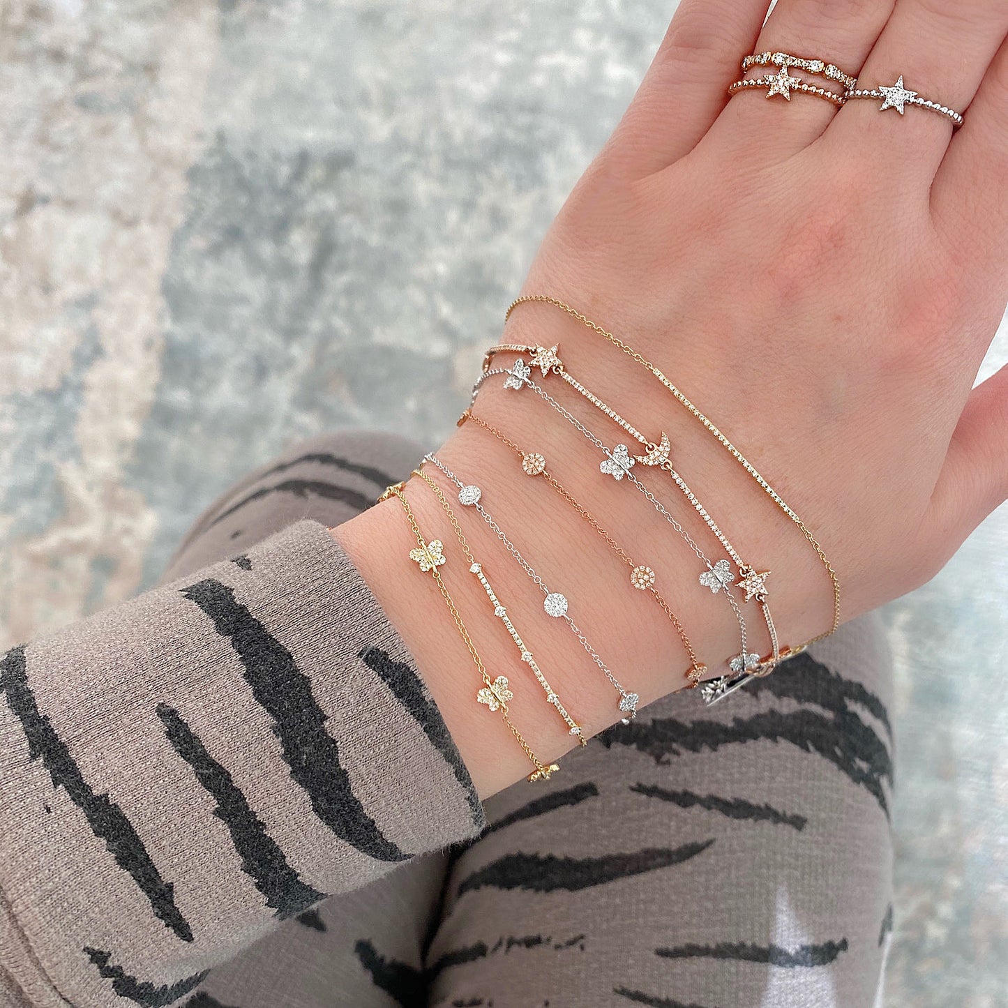 Diamond Bar Bracelet 2