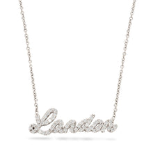 Load image into Gallery viewer, Diamond Name Necklace