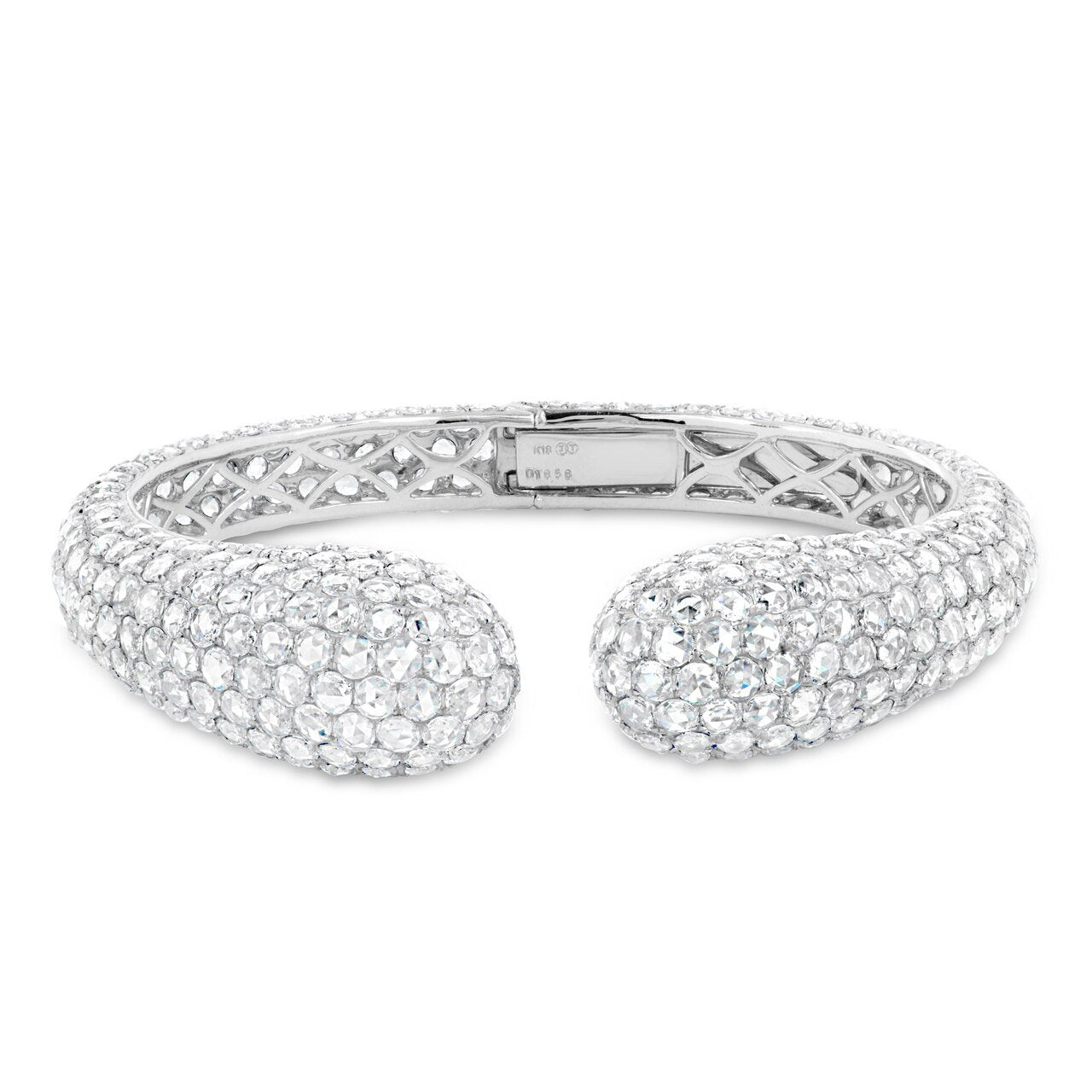 Diamond Rose Cut Cuff