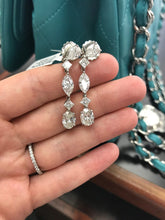 Load image into Gallery viewer, Fancy Cut Diamond Earrings