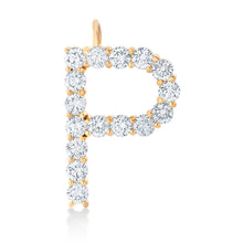 Load image into Gallery viewer, Large Diamond Letter Pendant