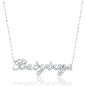 Diamond Name Necklace - Babybugs
