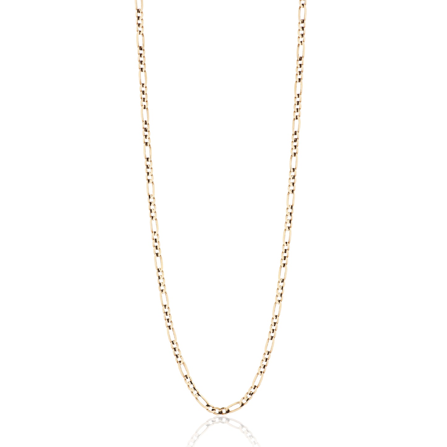 Figaro Gold Flat Chain