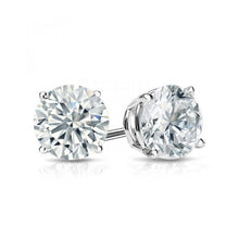 Load image into Gallery viewer, Classic Diamond Stud Earrings