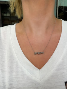 Baby Bubble Name Necklace - Steph