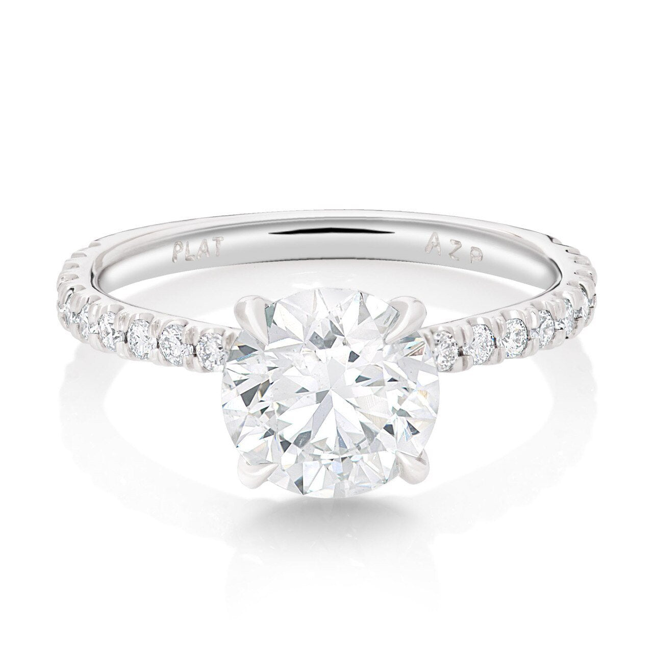 Round Brilliant Cut Diamond Ring