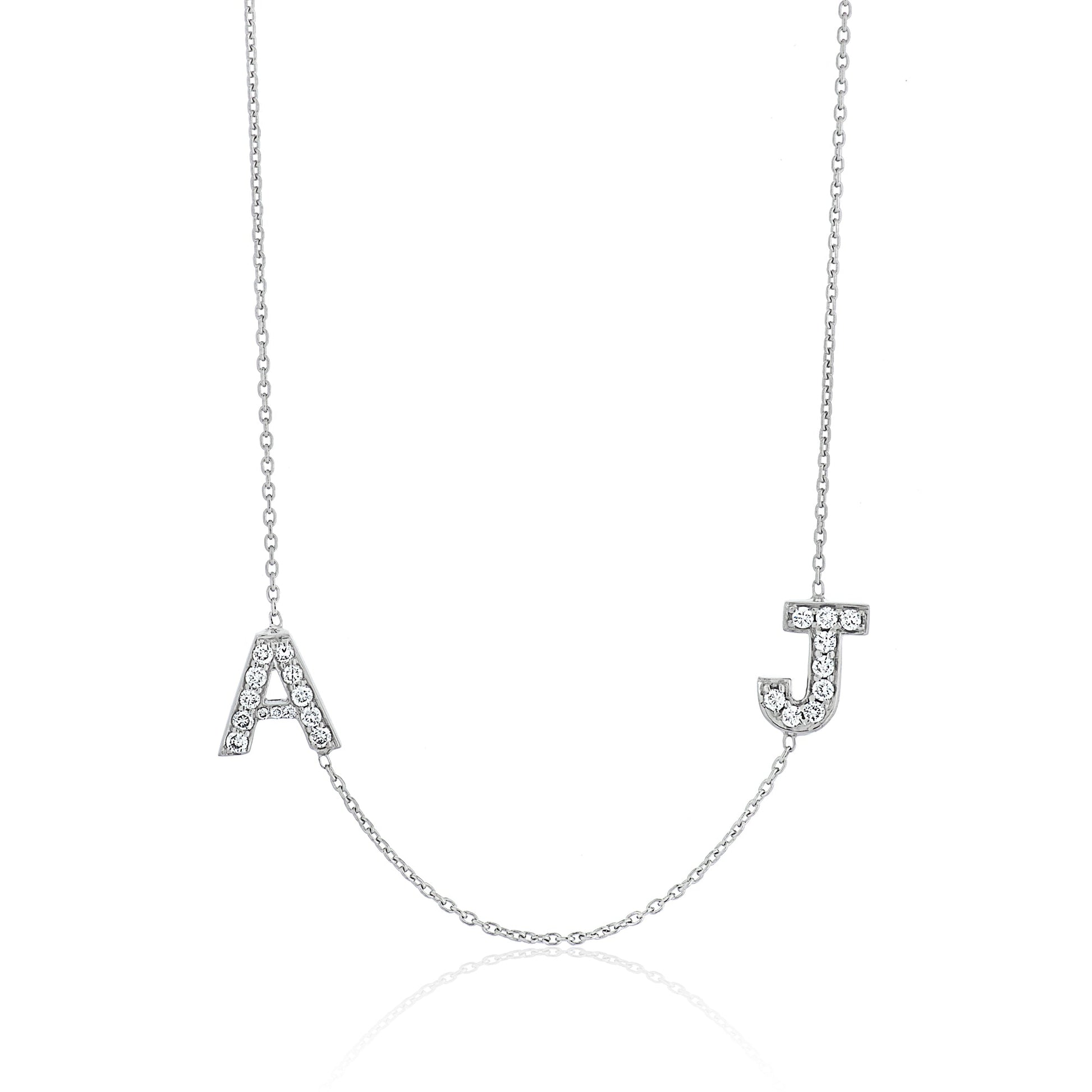 Initial Diamond Necklace