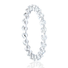 Load image into Gallery viewer, Single Prong Diamond Eternity Band - Two