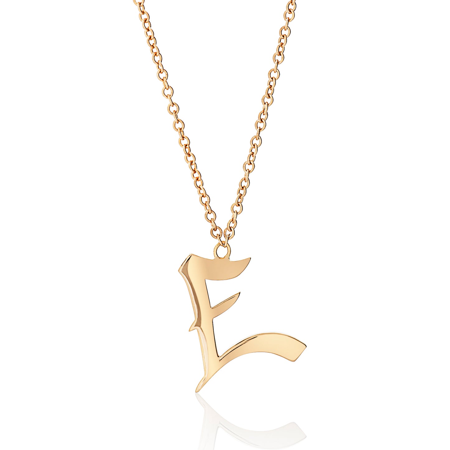 Graffiti Letter Necklace