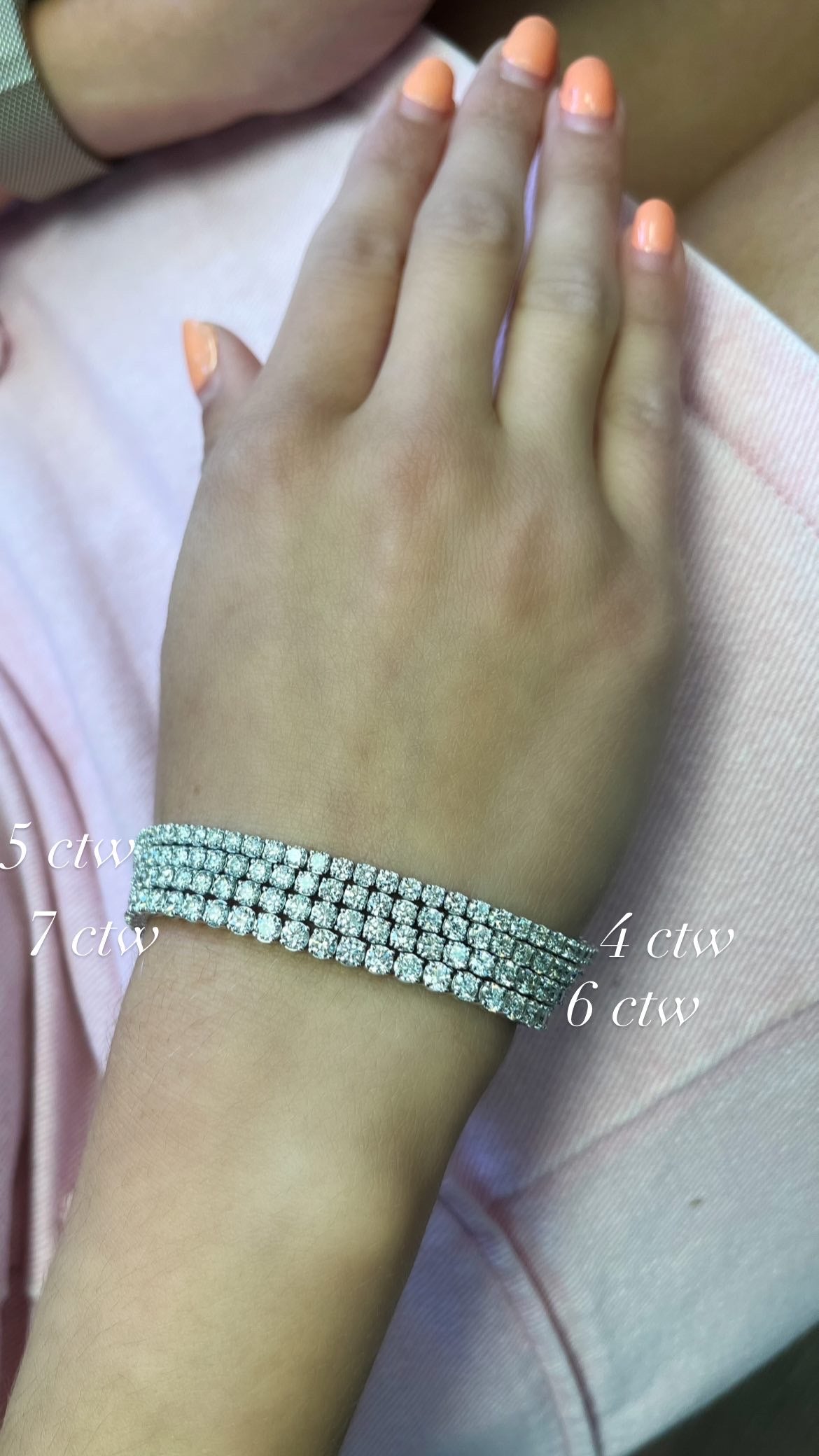 Classic Diamond Tennis Bracelet 6
