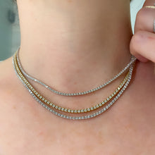 Load image into Gallery viewer, Diamond &quot;Luxe&quot; Tennis Necklace 5