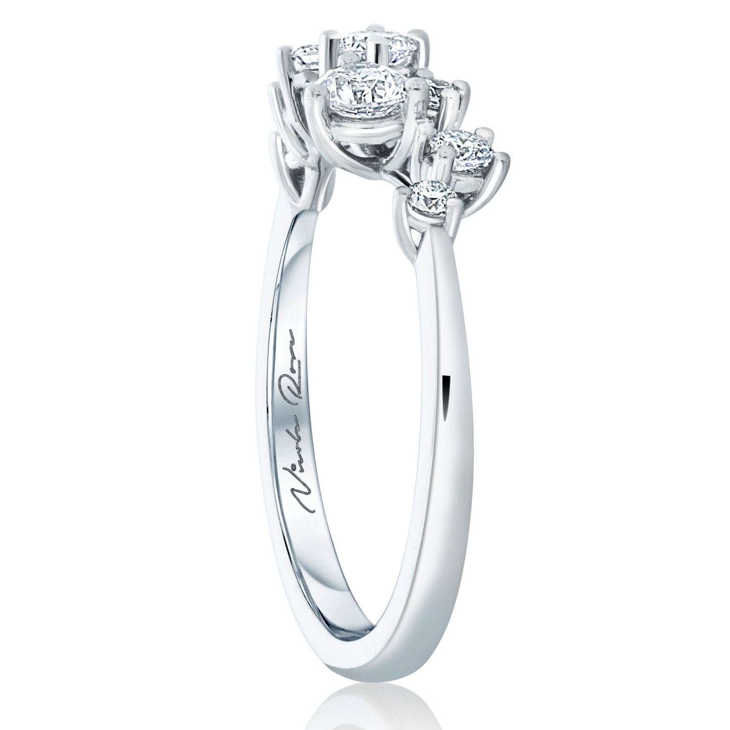 Round Diamond Cluster Ring 2