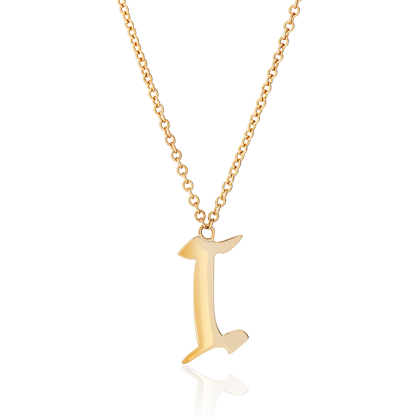 Graffiti Letter Necklace