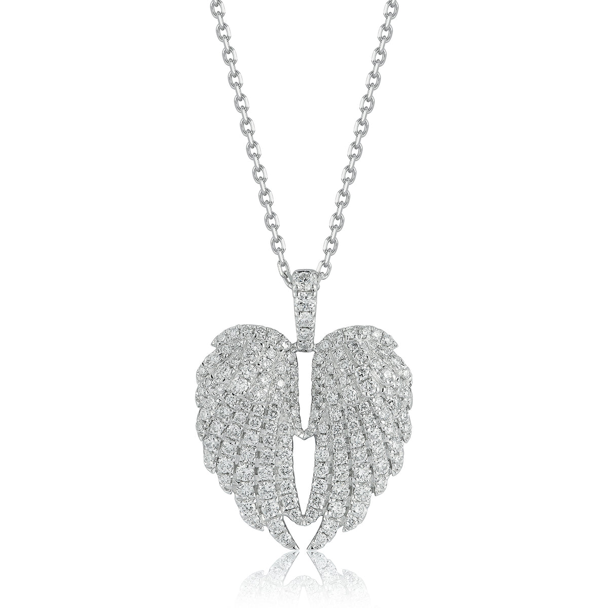 Angel wings chain on sale necklace