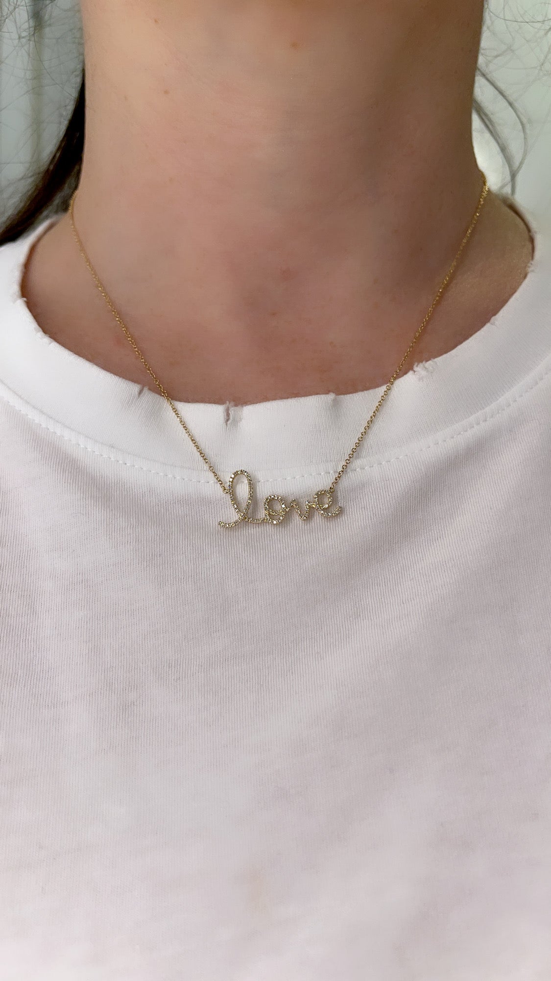 Love Diamond Necklace 2