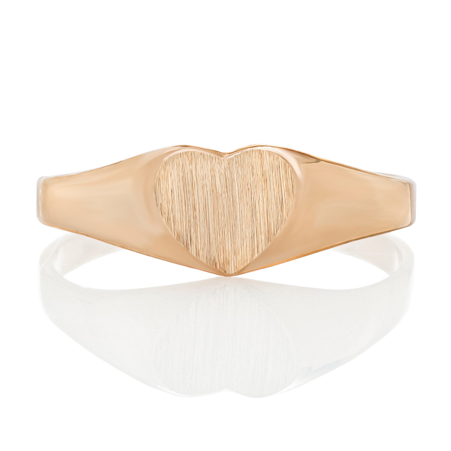 Child Signet Heart Ring